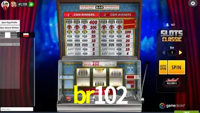 Slots online da br102 com jackpots progressivos